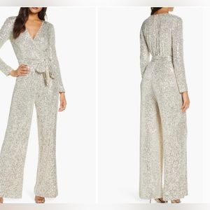 Beautiful sequin jumpsuit, size 12